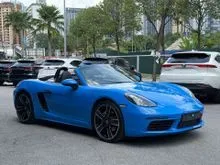 2022 Porsche 718 2.0 Boxster UNREG ( PDLS , BOSE , PASM , SPORT SEAT )