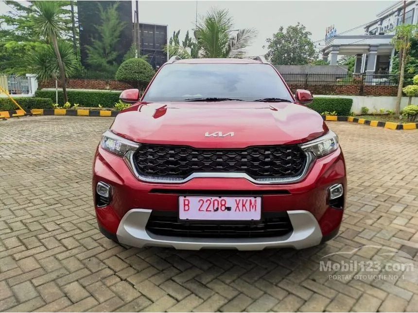 Jual Mobil KIA Sonet 2023 Smart 1.5 di Jawa Barat Automatic Wagon Merah Rp 285.890.000