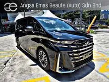 2025 Toyota Vellfire 2.4 Z Premier MPV Ready Stock Brown Colour Interior Grade 5A Mileage 11k km