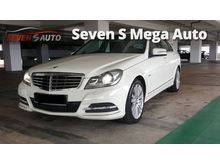 2012 Mercedes-Benz C200 (1 Owner )(Year made 2012)(local car)