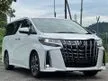 Recon UNREGISTER 2021 FACELIFT TOYOTA ALPHARD 2.5 SC PILOT LEATHER SEAT, DIGITAL INNER MIRROR, BLIND SPOT MONITOR, POWER BOOT, REVERSE CAMERA, MIL 27K ONLY