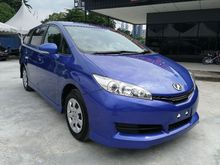 2017 Toyota Wish 1.8 X MPV Eco Mod Blue Sport