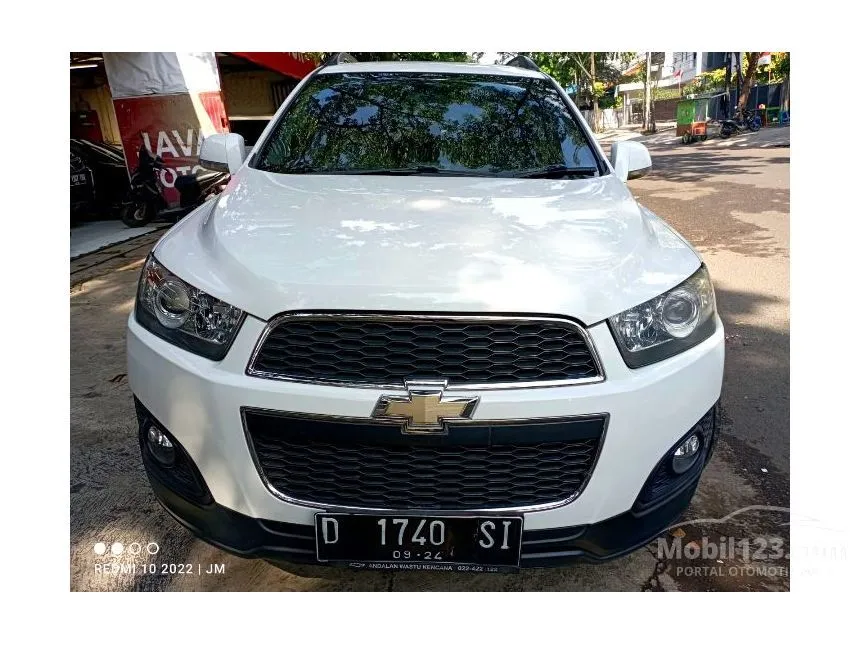 Jual Mobil Chevrolet Captiva 2014 2.0 di Jawa Barat Automatic SUV Putih Rp 187.000.000
