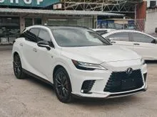 2024 Lexus RX350 2.4 F Sport SUV - 8K KM Only, Grade 5A, 360 Surround View Camera, Panoramic Roof, HUD, BSM, Digital Inner Mirror, 21 Inch Sport Rim