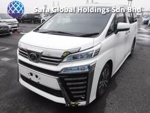 2018 Toyota Vellfire 2.5 ZG NEW FACELIFT FULL (SUNROOF, TRIPLE HEADLAMP, LEATHER SEATS, PRE CRASH) UNREG 2018