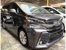 2016 Toyota Vellfire 2.5 ZA 7 SEATER - ALPINE RADIO & ROOF MONITOR - 5 YEARS WARRANTY