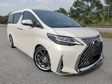 2016 Toyota Alphard 3.5 CONVERTED LM350 Local Toyota FULL SPEC