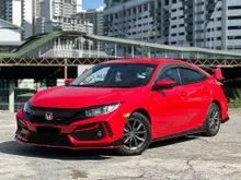 2020 Honda Civic 1.8 S Sedan AT TYPE-R BODYKIT + WARRANTY + TINTED + SERVICE + SPORT RIM + CIVIC KETAM