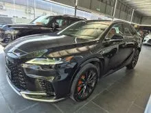 2023 Lexus RX 350 2.4 F Sport/TURBO/GRD4.5A/18K KM MILEAGE/PANROOF/RED INTERIOR SEAT/HUD/DIM/BSM/360CAMERA/UNREG23