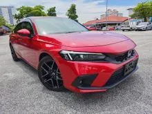 2023 Honda Civic 1.5 EX Hatchback - FL1 - 1.5 VTEC TURBOCHARGED - BOSE SOUND - NICE MAROON RED COLOR - (UNREGISTERED) - BEST DEAL IN TOWN