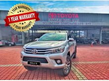 2016 Toyota Hilux 2.8 G (AT) 4x4 +UNDER WARRANTY+FREE SERVICE MAINTENANCE +TRUSTED AUTHORIZED USED CAR DEALER