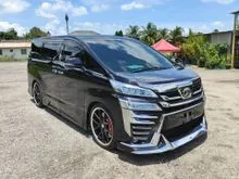 2015 Toyota Vellfire 2.5 Z G Edition MPV