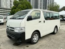 2012 Toyota Hiace 2.5 Window Van (M) - LOW ROOF / 15 SEAT/ NEW SEAT / CONDITION CANTIK