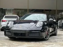 2021 Porsche 911 3.0 Carrera 4S Chrono Exhaust Bose PDSM Matrix PDLS Sport Seat Plus