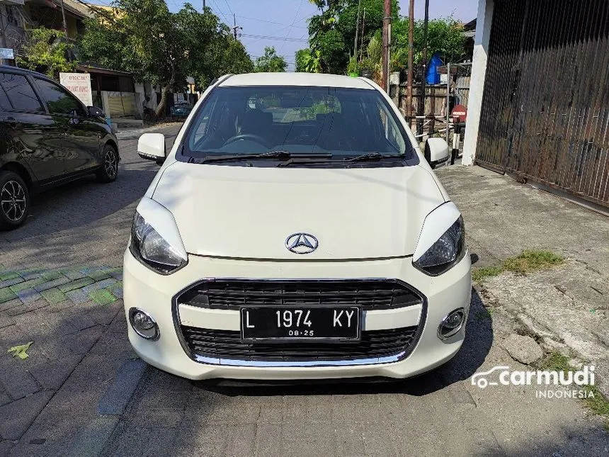 Jual Mobil Daihatsu Ayla 2015 X 1.0 di Jawa Timur Automatic Hatchback Putih Rp 102.500.000