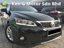2012 Lexus CT200h 1.8 Luxury Hatchback HYBRID SAVE FUEL FULL LOAN