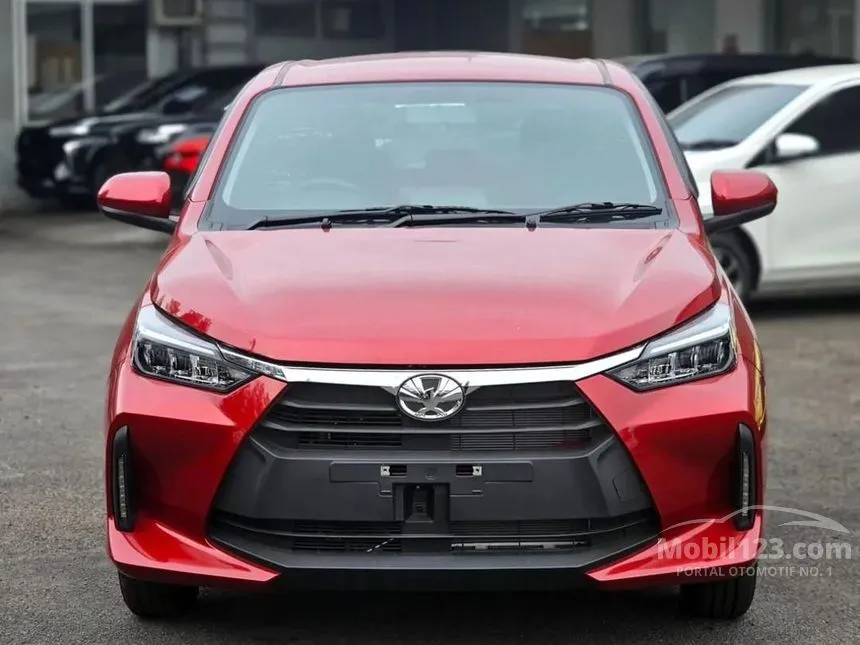 Jual Mobil Toyota Agya 2024 GR Sport 1.2 di DKI Jakarta Automatic Hatchback Merah Rp 160.000.000