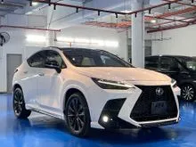 2022 Lexus NX 350 2.4 F Sport TRD BODYKITS & TRD MUFFLER PANORAMIC ROOF
