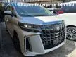 Recon 2020 Toyota Alphard 2.5 SC 3BA New Facelift UNREGISTER Grade 4.5A 27k Mileage Sunroof Apple Carplay Roof Monitor DVD Player 5Yrs Warranty Local KL AP - Cars for sale