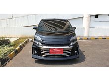 Toyota Vellfire GS 2.4 AT 2013 Black On Black - Low KM - Service Record - Kredit DP Murah