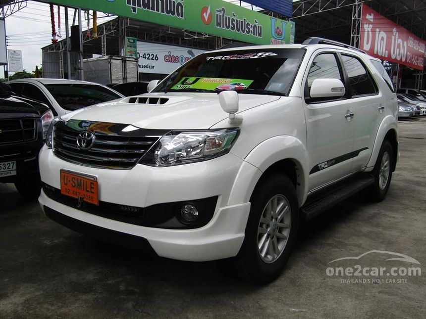 Toyota Fortuner 2013 G 2.5 in กรุงเทพและปริมณฑล Automatic SUV สีขาว for ...