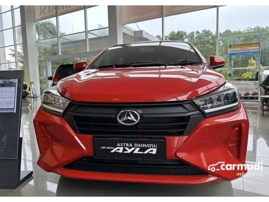 Jual Mobil Daihatsu Ayla 2024 X 1.0 di DKI Jakarta Manual Hatchback Merah Rp 137.800.000