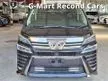 Recon 2020 Toyota Vellfire 2.5 Z G Edition MPV (JBL/SUNROOF/3LED/DIM/BSM)