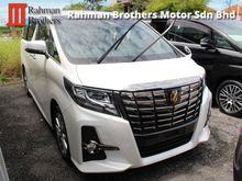2016 Toyota Alphard 2.5 G S C Package MPV -- UNREG --