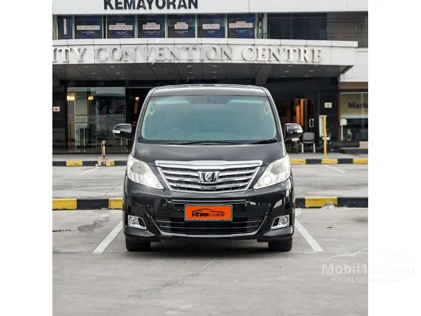 Jual Mobil Toyota Alphard 2012 G 2.4 di DKI Jakarta Automatic MPV Hitam Rp 245.000.000