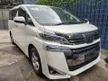 Recon 2019 Toyota Vellfire 2.5 X MPV 8 SEATER/2 POWER DOOR