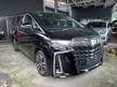Recon 2022 Toyota Alphard 2.5 SC Package DEMO CAR 300KM SHOWROOM CONDITION