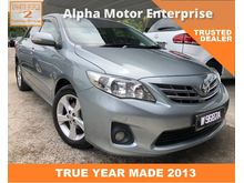 2013 TRUE YEAR Toyota Corolla Altis 1.8 G (A) FACELIFT DUAL VVTI 4 NEW TYRES PROMOTION