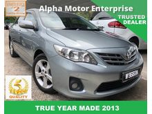 2013 TRUE Toyota Corolla Altis 1.8 G (A) FACELIFT DUAL VVTI