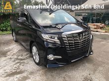 2015 Toyota Alphard 2.5 S 8seather Sun Roof 360View Power Boot 7G SST Deduction