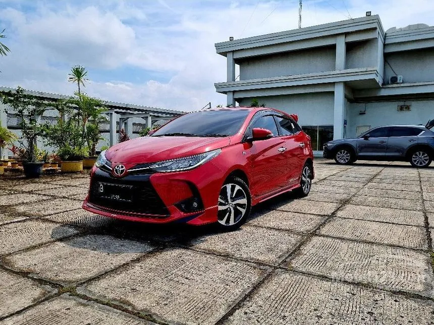 Jual Mobil Toyota Yaris 2021 TRD Sportivo 1.5 di DKI Jakarta Automatic Hatchback Merah Rp 230.000.000