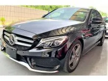 DRIVE SIDE ELECTRONIC SEAT, KEYLESS ENTRY, BSM, DYNAMIC MODE, AMG SPORT RIMS, UNREGISTER 2017 YEAR Mercedes-Benz C180 1.6 AMG Sedan,ORIGINAL CONDITION