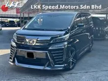 2018 Toyota Vellfire 2.5 ZA MPV SUNROOF 7 SEATER