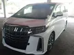 Recon 2021 Toyota Alphard S C Package MPV METER YANG SANGAT RENDAH DAN HARGA YANG MURAH DIPASARAN SEKARANG