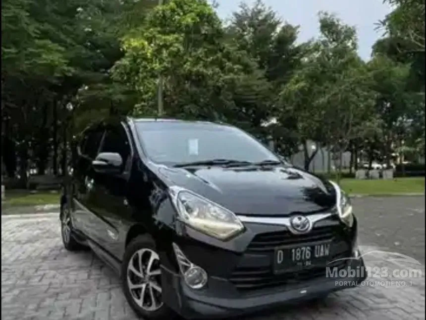 Jual Mobil Toyota Agya 2019 TRD 1.2 di Banten Automatic Hatchback Hitam Rp 122.000.000