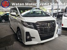 2017 Toyota Alphard 2.5 Type Black Sunroof 360 Cameras INC SST 2 YEARS WARRANTY Japan Unreg