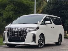 Unregister 2018 TOYOTA Alphard 2.5 DVVTi (A) SC New Facelift High Spec Version, Pilot Seat, 2 power door, power boot. Sunroof, Moonroof Pre crash