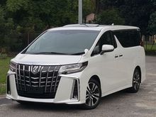 Unregistered 2018 TOYOTA Alphard 2.5 DVVTi (A) SC New Facelift High Spec Version, Pilot Seat, 2 power door, power boot. Sunroof, Moonroof Pre crash