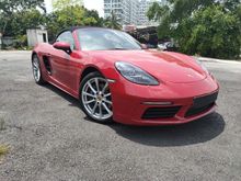 2016 Porsche 718 2.0 Boxster,MEGA HIGH SPEC,FULLY LOADED, KEYLESS,SPORT CRHONO,SPORT EXHAUST,BOSE SOUND SYSTEM,PDLS PLUS, REVERSE CAMERA, 16 UNREG