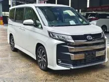 2024 Toyota Noah 2.0 S-Z MPV 8 YEARS WARRANTY UNLIMITED MILEAGE