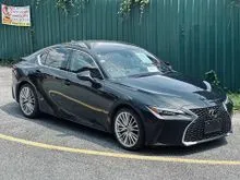 2021 Ready Stock Low Mileage RED INTERIOR Lexus IS300 2.0 Luxury Sedan