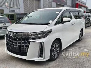 Grade 4.5 2020 Toyota Alphard 2.5 G SC Sunroof,3 Led Free 8 Yrs Unlimited Mileage Warranty + 4 New Tyre + New Battery + Service + Tinted + Polish...