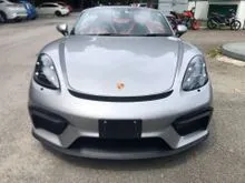2021 Porsche 718 4.0 Spyder Convertible