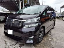 2010 Toyota Vellfire 2.4 Z PLATINUM (A) power boot 2 power door 7 seater , good condition
