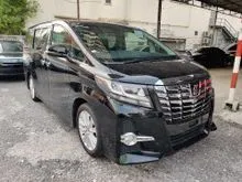 2017 Toyota Alphard 2.5 S 8 SEATER with 5 YEARS WARRANTY