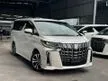 Recon 2021 Toyota Alphard 2.5 SC Package MPV 3LED DISPLAY AUDIO LOW MILEAGE UNREG